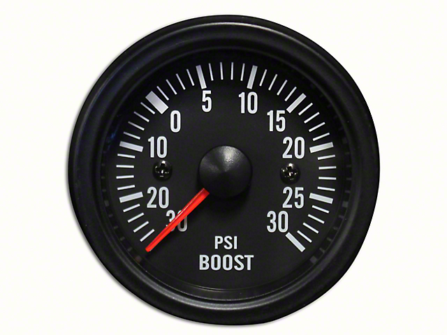 Prosport 52mm Waterproof Series Boost Gauge; Electrical; 30 PSI; Amber/White (Universal; Some Adaptation May Be Required)