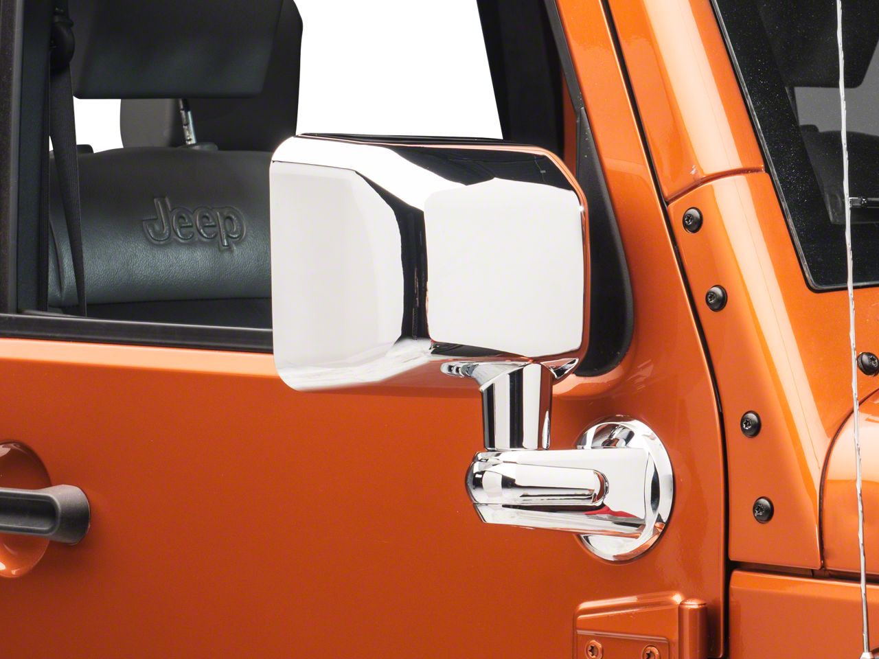 Rugged Ridge Jeep Wrangler Chrome Right Side Mirror 11010.12 (07-10 ...