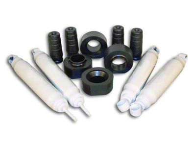1-3/4-Inch Master Spacer Lift and Level Kit (97-06 Jeep Wrangler TJ)