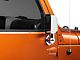 Rugged Ridge Door Mirror; Passenger Side; Chrome (07-18 Jeep Wrangler JK)