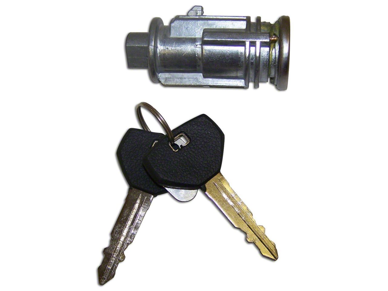 Jeep Wrangler Ignition Cylinder with 2 Non-Transponder Keys (97-06