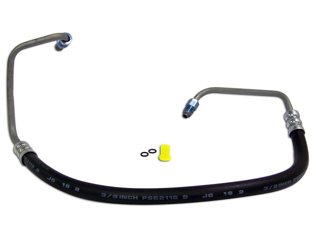 Jeep Wrangler Power Steering Pressure Hose (8790 4.2L Jeep Wrangler YJ)