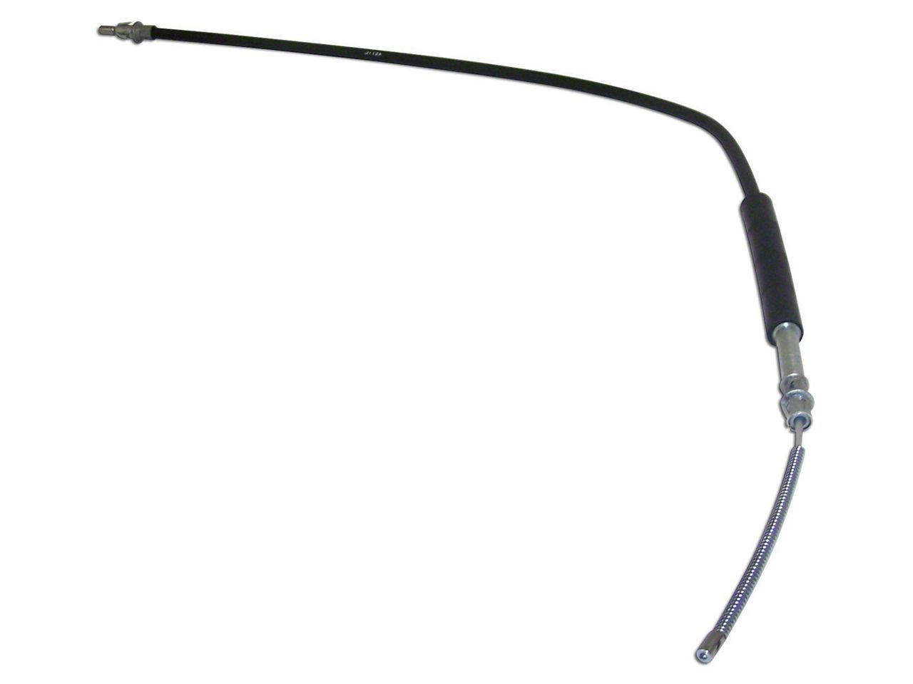 Jeep Wrangler Parking Brake Cable; Rear (9706 Jeep Wrangler TJ)