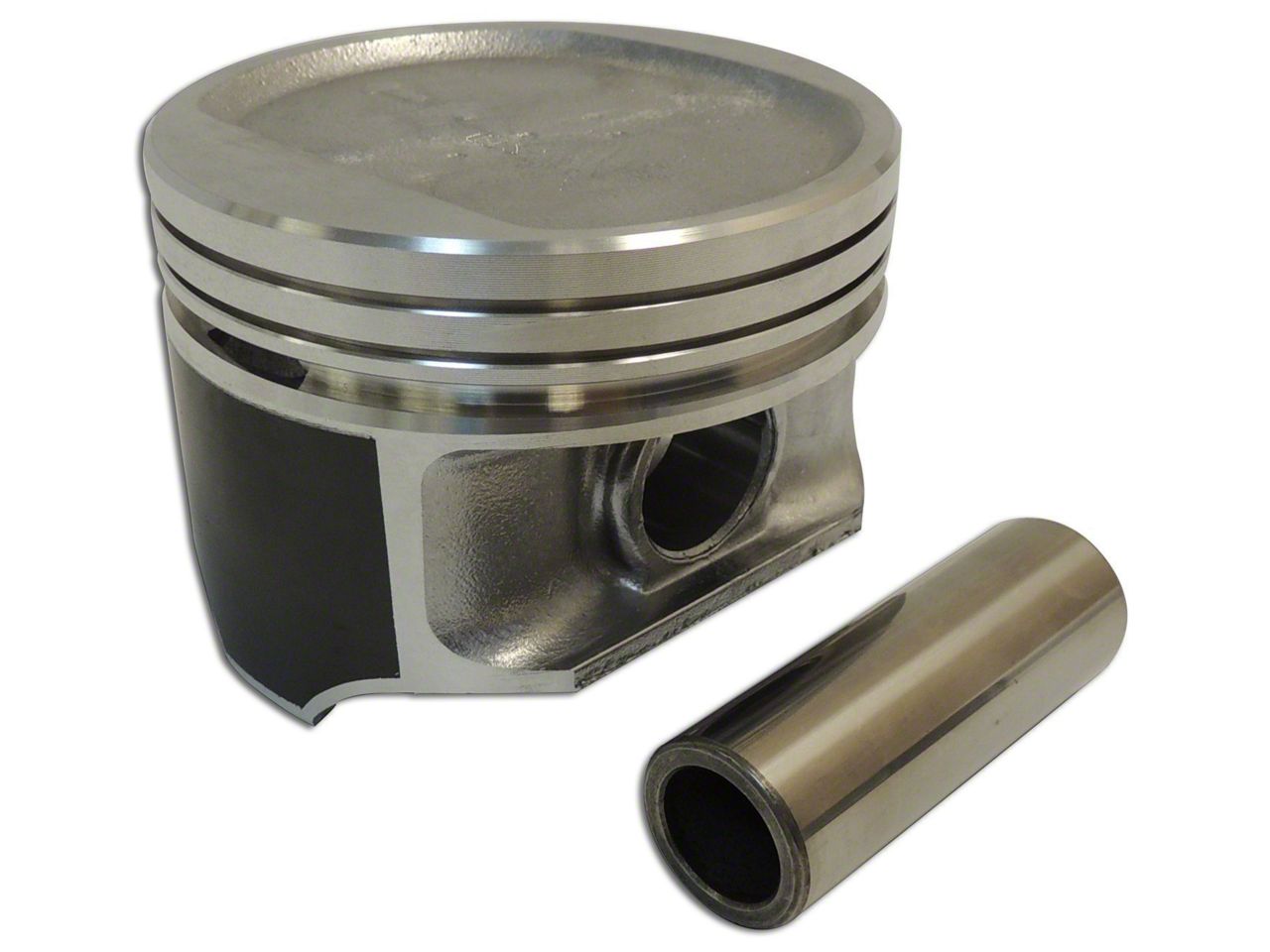 Jeep Wrangler Standard Piston and Pin (97-06 2.5L or 4.0L Jeep Wrangler TJ)