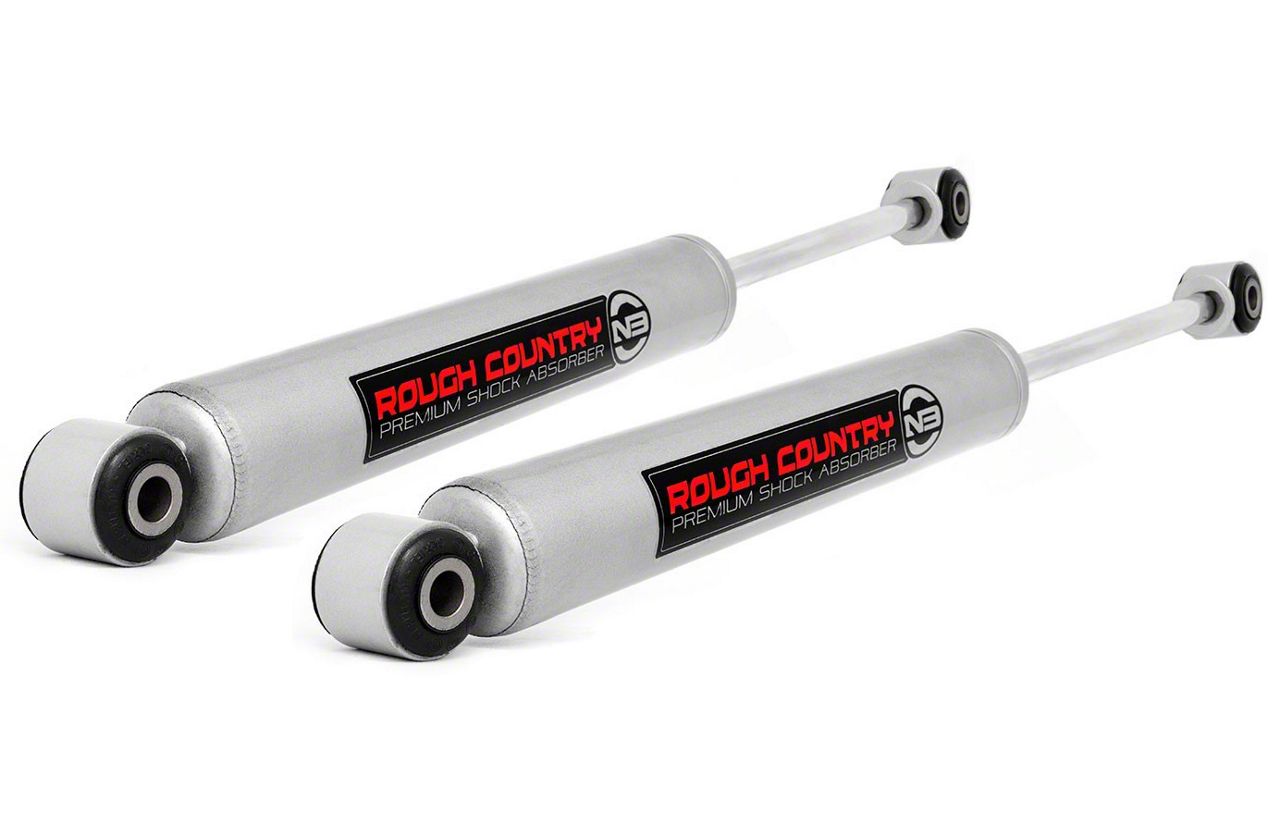 Rough Country 20054 N2.0 Front Shock 07-18 Jeep JK Unlimited Wrangler 1-2/" Lift