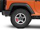 MGP Brake Caliper Covers with Jeep Logo; Red; Front and Rear (07-18 Jeep Wrangler JK)