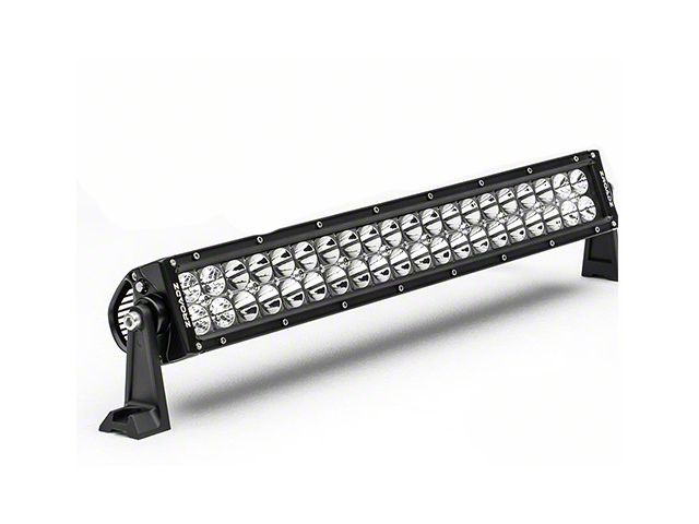 ZRoadz 20-Inch Double Row Straight LED Light Bar; Flood/Spot Combo Beam