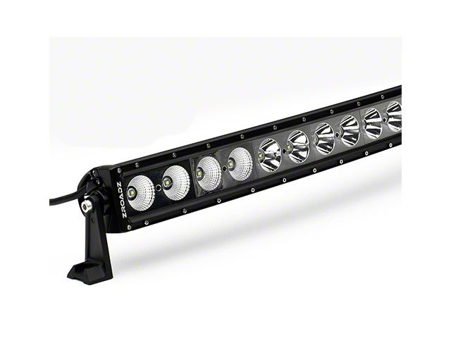 ZRoadz 40-Inch Single Row Straight LED Light Bar; Flood/Spot Combo Beam