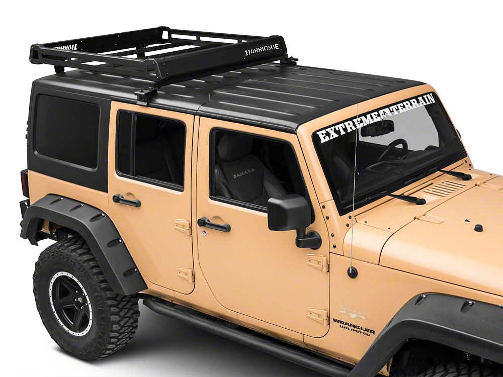 Jeep wrangler discount roof rack basket