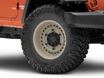 Black Rhino Armory Desert Sand Wheel; 17x9.5 (07-18 Jeep Wrangler JK)