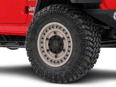Black Rhino Armory Desert Sand Wheel; 17x9.5 (20-23 Jeep Gladiator JT)