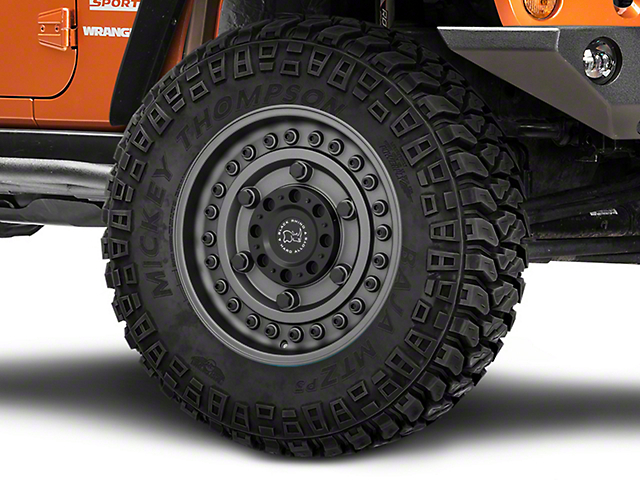 Black Rhino Armory Gunblack Wheel; 20x9.5 (07-18 Jeep Wrangler JK)