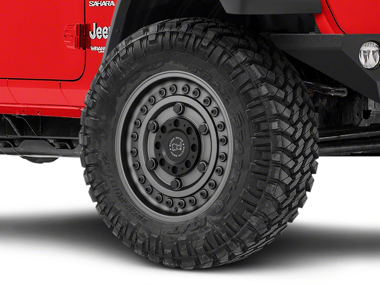 Black Rhino Jeep Wrangler Armory Gunblack Wheel - 20x9.5 2095ARY