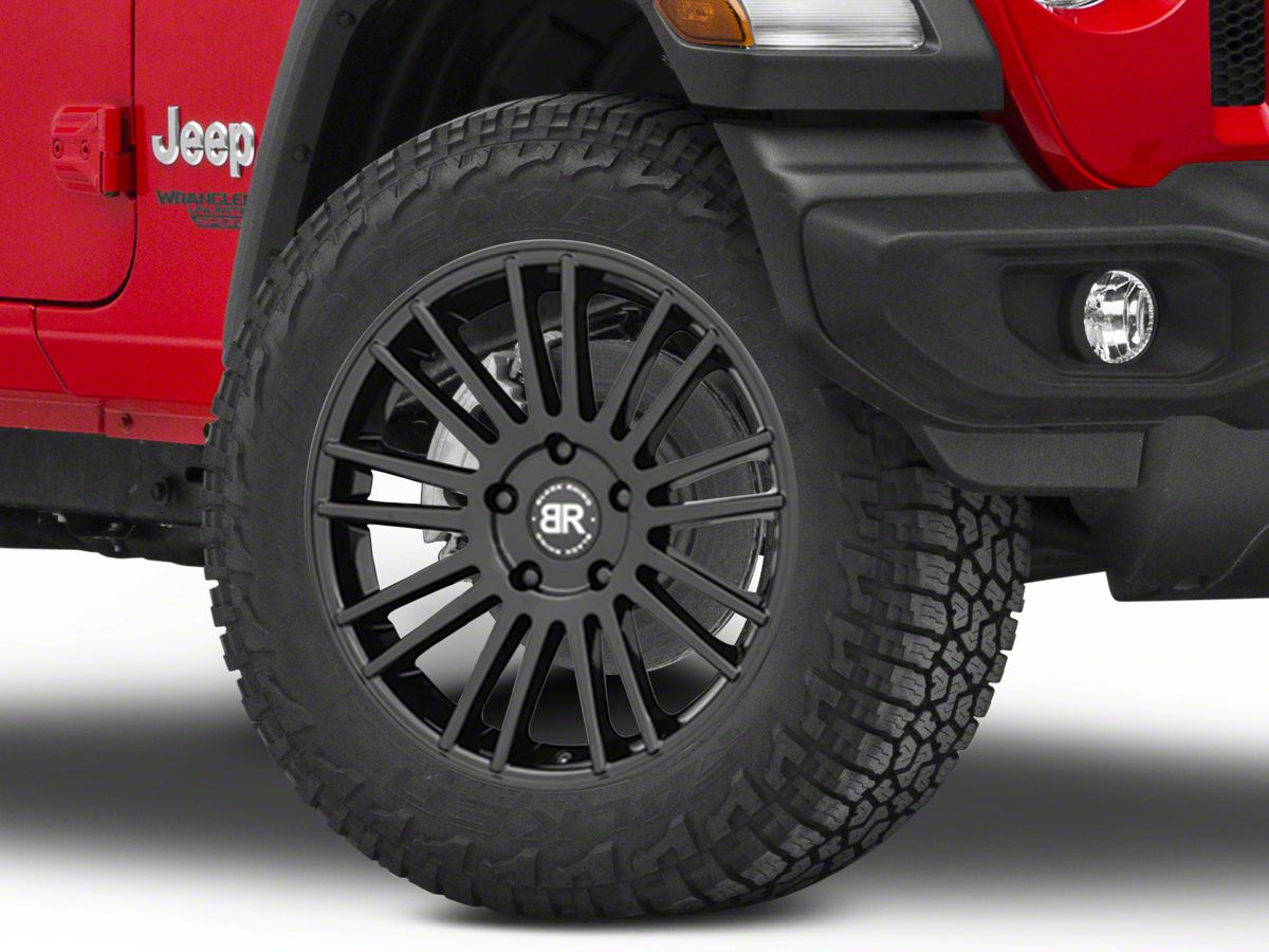Black Rhino Jeep Wrangler Kruger Gloss Black Wheel; 20x9 2090KRG305127B71  (18-23 Jeep Wrangler JL) - Free Shipping