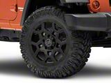 Black Rhino Overland Matte Black Wheel; 20x9.5 (07-18 Jeep Wrangler JK)