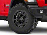 Black Rhino Overland Matte Black Wheel; 18x9.5 (18-24 Jeep Wrangler JL)