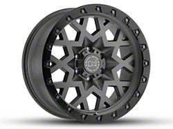 Black Rhino Sprocket Matte Gunmetal Wheel; 20x9.5 (07-18 Jeep Wrangler JK)
