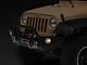 RedRock Full Width Winch Front Bumper with Halogen Fog Lights (07-18 Jeep Wrangler JK)