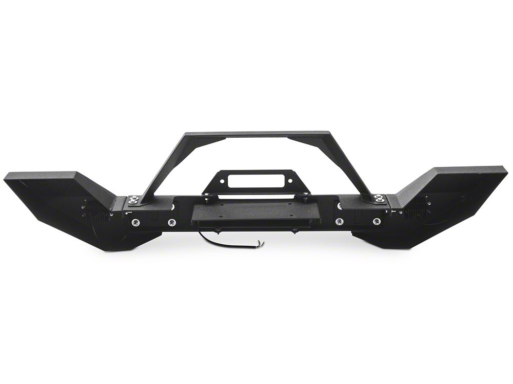 RedRock Max-HD Full Width Winch Front Bumper with Fog Lights and LED ...