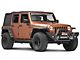 RedRock Max-HD Full Width Winch Front Bumper with Fog Lights and LED Light Bar (07-18 Jeep Wrangler JK)
