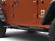 RedRock HD Rocker Steps; Textured Black (07-18 Jeep Wrangler JK 4-Door)