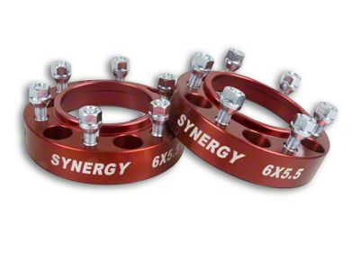 Synergy Manufacturing 1.25-Inch Hub Centric Wheel Spacers (87-06 Jeep Wrangler YJ & TJ)