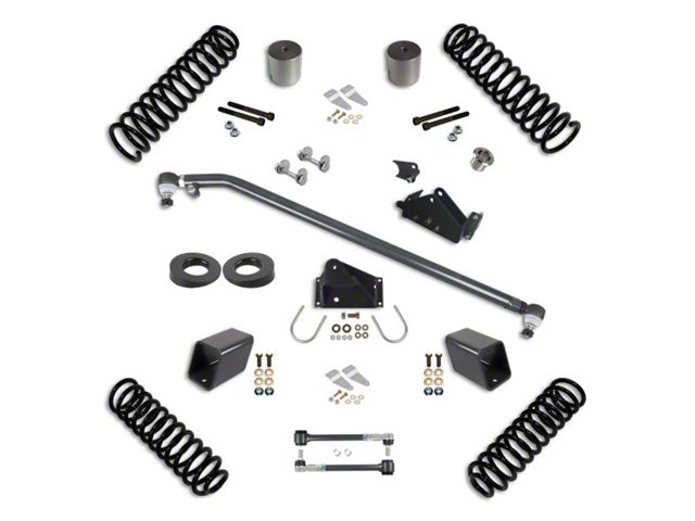 Synergy Manufacturing 3-Inch Stage 1.5 Suspension Lift Kit (07-18 Jeep Wrangler JK 4-Door)