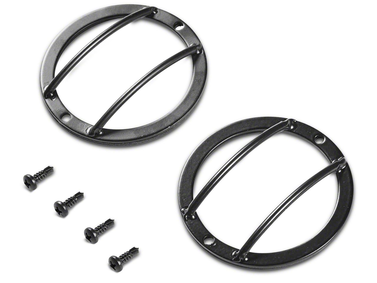 Smittybilt Euro Side Marker Light Guards (07-18 Jeep Wrangler JK)