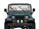 Smittybilt Hood Catch Kit; Black (76-95 Jeep CJ5, CJ7 & Wrangler YJ)