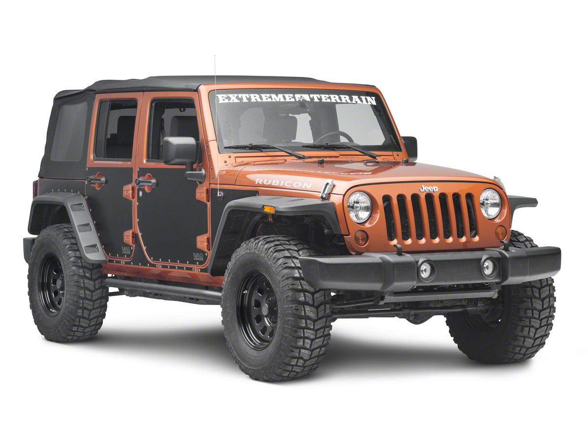 Smittybilt Jeep Wrangler MAG Armor Magnetic Side Protection 76994 (07-18 Jeep  Wrangler JK 4-Door) - Free Shipping