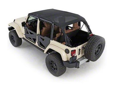 Smittybilt Mesh Extended Top (97-06 Jeep Wrangler TJ, Excluding Unlimited)