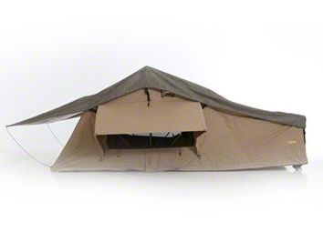 Smittybilt Jeep Wrangler Overlander XL Roof Top Tent; Coyote Tan 2883  (Universal; Some Adaptation May Be Required) - Free Shipping
