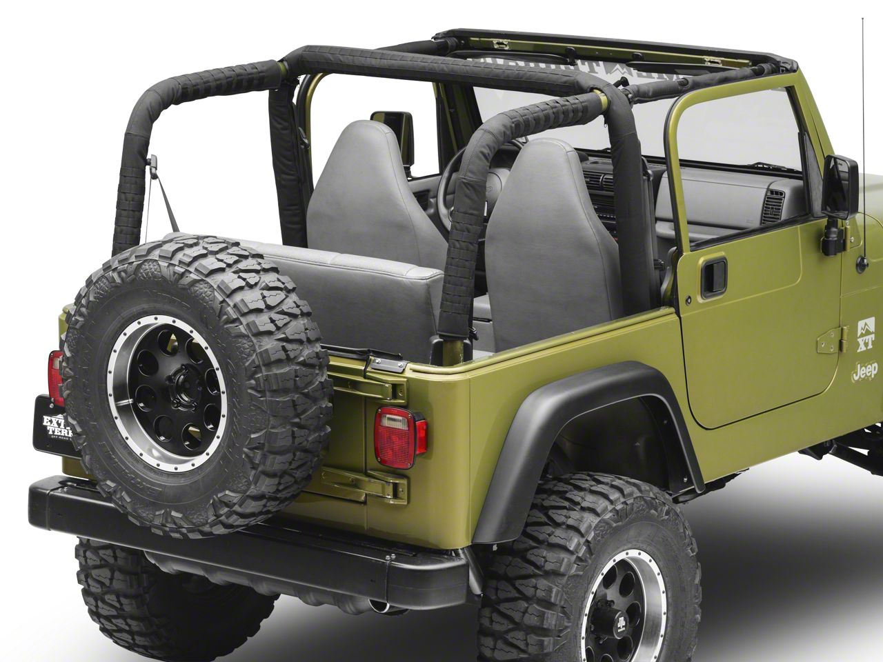 Smittybilt MOLLE Replacement Roll Bar Padding Cover 97-02 FOR Jeep Wrangler