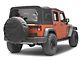 Smittybilt Spare Tire Cover; Black Diamond; 36 to 37-Inch Tire Cover (66-18 Jeep CJ5, CJ7, Wrangler YJ, TJ & JK)
