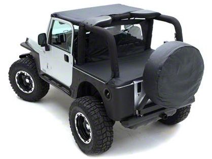 Smittybilt Jeep Wrangler Tonneau Cover For Oem Soft Top Denim Spice 721017 92 95 Jeep Wrangler Yj