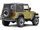 Smittybilt Rear Tubular Bumper; Textured Black (87-06 Jeep Wrangler YJ & TJ)