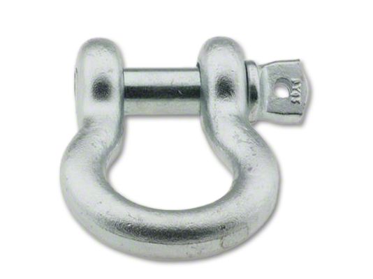 Smittybilt 7/8-Inch 6.5 Ton D-Ring Shackle; Zinc