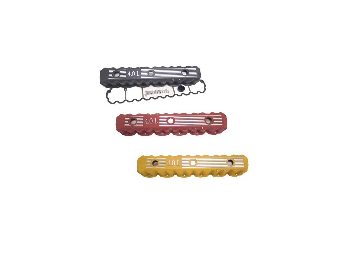 Jeep Wrangler Aluminum Valve Cover (93-04  Jeep Wrangler YJ & TJ)