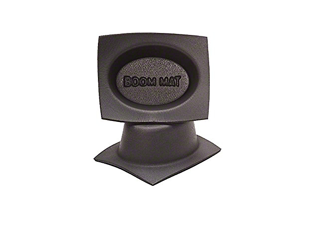 Boom Mat Speaker Baffles; 6x8-Inch Oval Slim (Universal; Some Adaptation May Be Required)