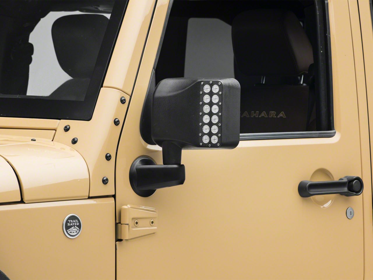 Raxiom Jeep Wrangler Off-Road LED Mirrors w/Turn Signals - Manual ...