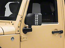 Raxiom Off-Road LED Manual Mirrors with Turn Signals (07-18 Jeep Wrangler JK)