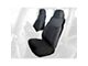 Rugged Ridge Fabric Front Seat Covers; Black (87-90 Jeep Wrangler YJ)