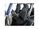Rugged Ridge Fabric Front Seat Covers; Black (91-95 Jeep Wrangler YJ)