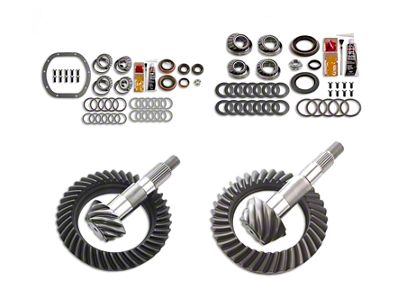 Motive Gear Dana 30 Front Axle and Dana 35 Rear Axle Complete Ring and Pinion Gear Kit; 4.88 Gear Ratio (87-95 Jeep Wrangler YJ)