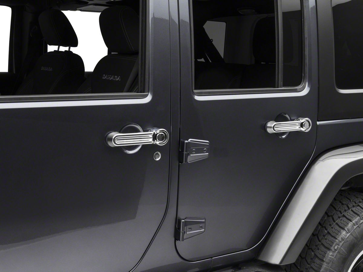 Total 75+ imagen jeep wrangler chrome door handles