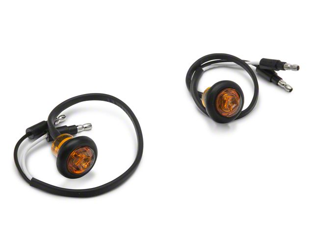 Smittybilt LED Turn Signals for XRC Flux Fender Flares (07-18 Jeep Wrangler JK)