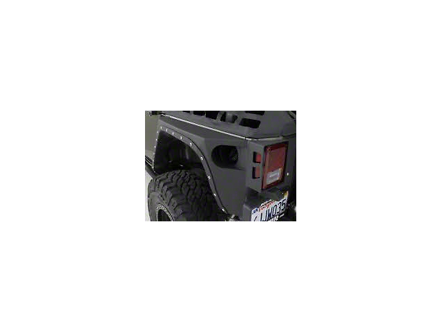 Smittybilt Gen 2 XRC Fender Flares; Rear (07-18 Jeep Wrangler JK 4-Door)