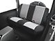 Rugged Ridge Fabric Rear Seat Cover; Black/Gray (03-06 Jeep Wrangler TJ)