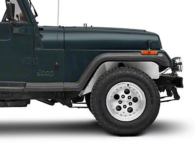 Poison Spyder Jeep Wrangler DeFenders Solid Inner Fender Kit 13-02-080  (87-95 Jeep Wrangler YJ)