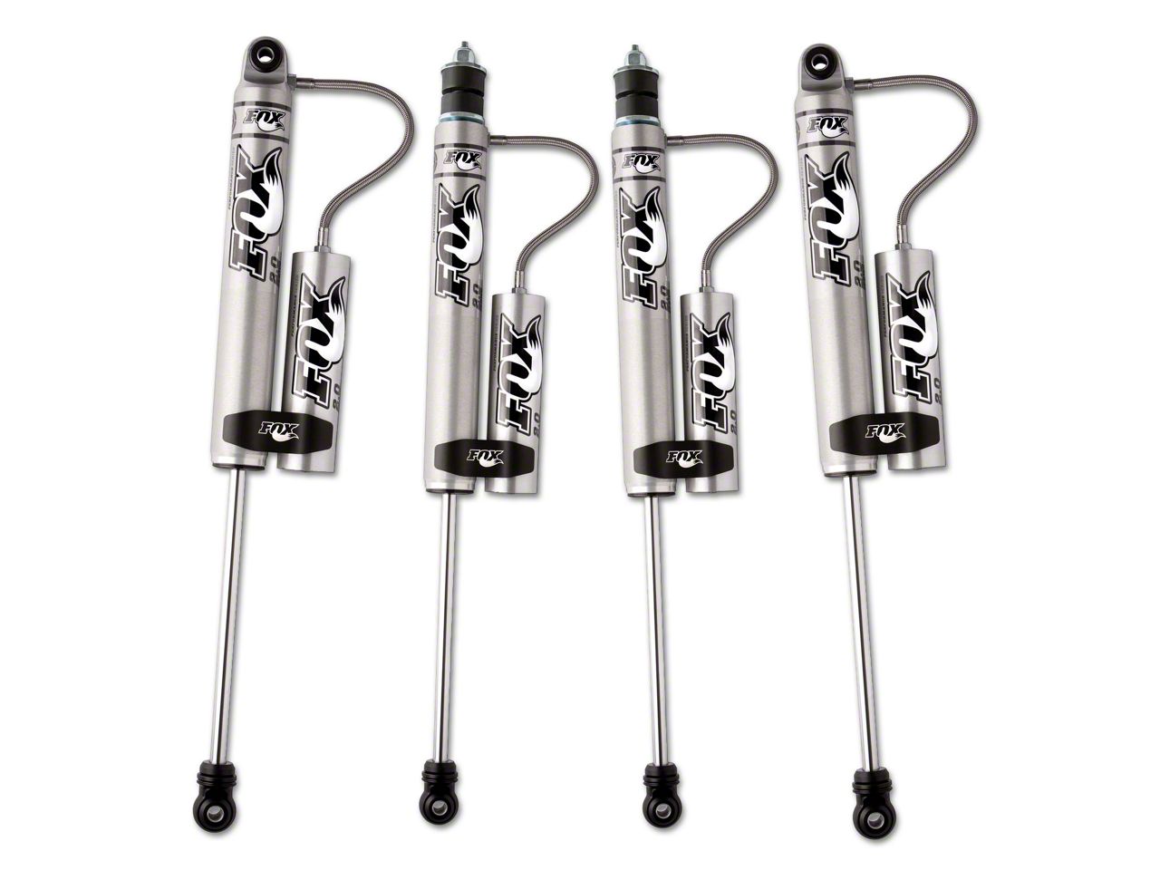 Teraflex Jeep Wrangler By Fox 2 0 Performance Front Rear Shock Absorbers For 2 5 4 In Lift 07 18 Jeep Wrangler Jk